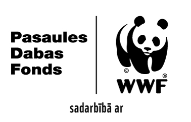 Logotips Pasaules Dabas fonds Latvijā