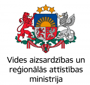 Vides aizsardzības un reģionālās attīstības ministrija logotips