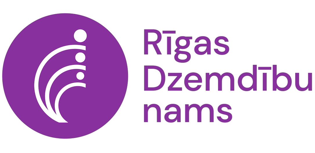 Rīgas Dzemdību nama logo.
